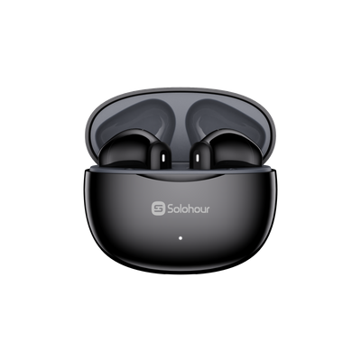 Audífonos Bluetooth TWS Solohour ST9 semi in-ear, mini y portátiles