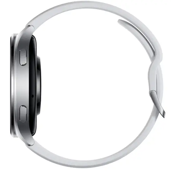 Xiaomi Watch 2 Sliver Case With Gray TPU Strap