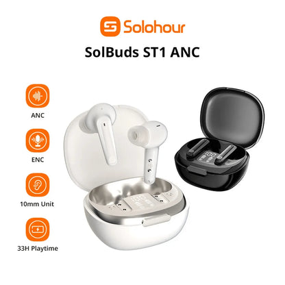 Solohour Solbuds ST1 ANC - Audífonos inalámbricos true wireless ST1B