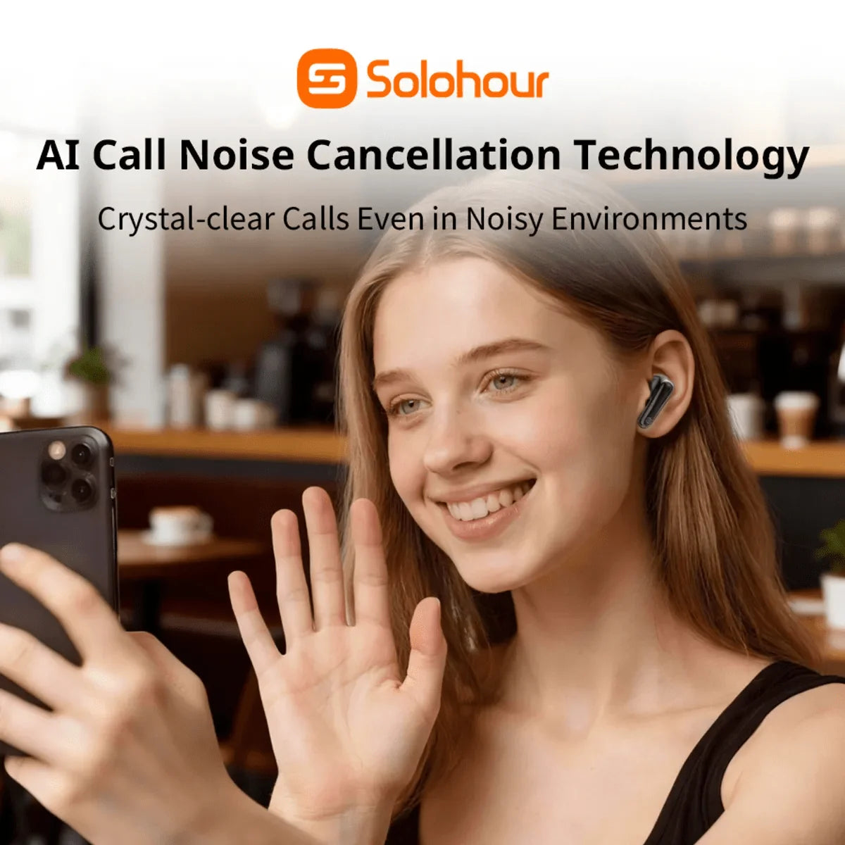 Solohour Solbuds ST1 ANC - Audífonos inalámbricos true wireless ST1B